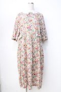 Jane Marple Dans Le Salon / Heirloom Flower embroideryカラードレス M アイボリー Y-25-09-13-075-JM-OP-SZ-ZY