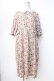 画像1: Jane Marple Dans Le Salon / Heirloom Flower embroideryカラードレス M アイボリー Y-25-09-13-075-JM-OP-SZ-ZY (1)