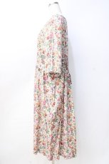 画像2: Jane Marple Dans Le Salon / Heirloom Flower embroideryカラードレス M アイボリー Y-25-09-13-075-JM-OP-SZ-ZT312 (2)