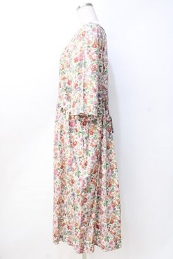 画像2: Jane Marple Dans Le Salon / Heirloom Flower embroideryカラードレス M アイボリー Y-25-09-13-075-JM-OP-SZ-ZY