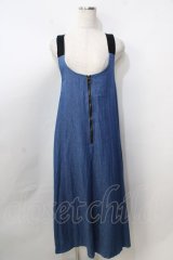 axes femme POETIQUE / デニムワンピース M デニム Y-25-09-13-080-AX-OP-SZ-ZI