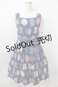 Jane Marple / Cartes A Filsのスクエアドレス M ネイビー Y-25-09-13-082-JM-OP-SZ-ZY