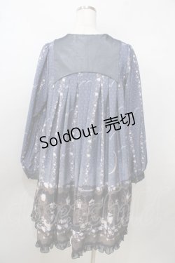 画像2: metamorphose / Star Rose　Aラインワンピース  紺 Y-25-09-13-092-ME-OP-SZ-ZY