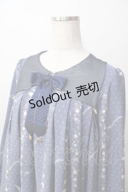 画像3: metamorphose / Star Rose　Aラインワンピース  紺 Y-25-09-13-092-ME-OP-SZ-ZY