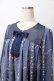 画像3: metamorphose / Star Rose　Aラインワンピース  紺 Y-25-09-13-092-ME-OP-SZ-ZY (3)