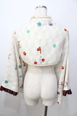 画像2: metamorphose / 春告げ鳥の恋うらら着物袖ボレロ  オフ白 Y-25-09-13-093-ME-TO-SZ-ZY