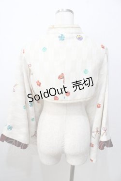 画像2: metamorphose / 春告げ鳥の恋うらら着物袖ボレロ  オフ白 Y-25-09-13-093-ME-TO-SZ-ZY