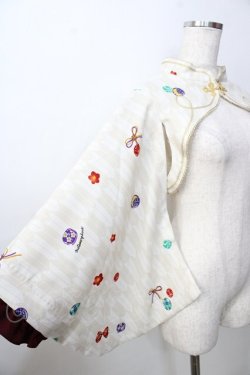 画像3: metamorphose / 春告げ鳥の恋うらら着物袖ボレロ  オフ白 Y-25-09-13-093-ME-TO-SZ-ZY
