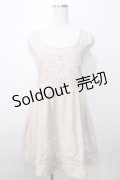 【SALE】Fi.n.t /スカラップ刺繍ワンピース F ベージュ Y-25-09-13-097-CA-OP-SZ-ZT022