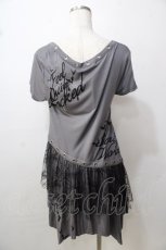 画像2: 【SALE】GHOST of HARLEM / 蜘蛛の巣レース使いワンピ F グレー Y-25-09-13-103-GL-OP-SZ-ZT203 (2)