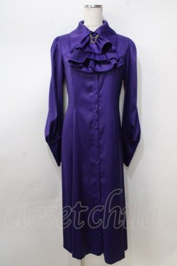 画像1: ATELIER PIERROT / “Narcissus” ロングワンピース  パープル Y-25-09-13-104-EL-OP-SZ-ZY