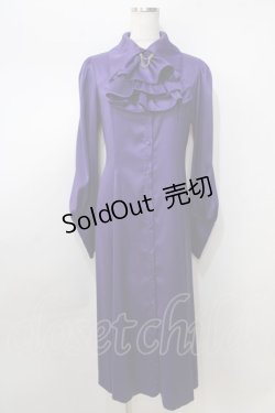 画像1: ATELIER PIERROT / “Narcissus” ロングワンピース  パープル Y-25-09-13-104-EL-OP-SZ-ZY