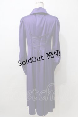 画像2: ATELIER PIERROT / “Narcissus” ロングワンピース  パープル Y-25-09-13-104-EL-OP-SZ-ZY