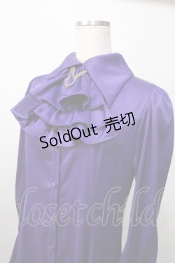 画像3: ATELIER PIERROT / “Narcissus” ロングワンピース  パープル Y-25-09-13-104-EL-OP-SZ-ZY