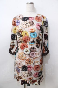 画像1: MILK / Miss DONUTワンピース  チョコ×チョコ Y-25-09-13-110-ML-OP-SZ-ZY