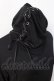 画像4: BPN FOR MEN / 編み上げハイネックカットソー M 黒 Y-25-09-13-010-GO-TO-SZ-ZY (4)
