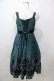 画像2: Victorian maiden / ローズフロッキーシフォンドレス  グリーン Y-25-09-13-114-CL-OP-SZ-ZY (2)