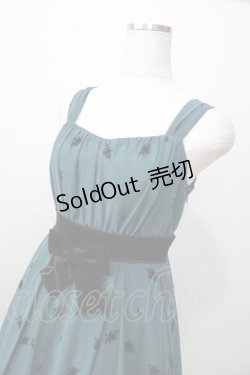 画像3: Victorian maiden / ローズフロッキーシフォンドレス  グリーン Y-25-09-13-114-CL-OP-SZ-ZY