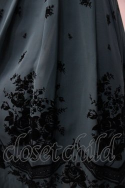 画像4: Victorian maiden / ローズフロッキーシフォンドレス  グリーン Y-25-09-13-114-CL-OP-SZ-ZY