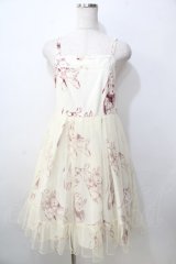 Emily Temple cute / トゥシューズBUNNYチュールワンピース  ブラウン Y-25-09-13-116-ET-OP-AS-ZY