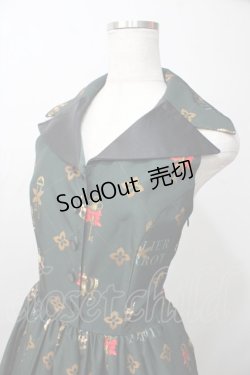 画像3: ATELIER PIERROT / Royal Crownベストワンピース  グリーン Y-25-09-13-121-EL-OP-SZ-ZY