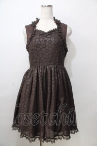 Innocent World / グロリアジャンパースカート M ブラウン Y-25-09-13-123-IW-OP-SZ-ZY