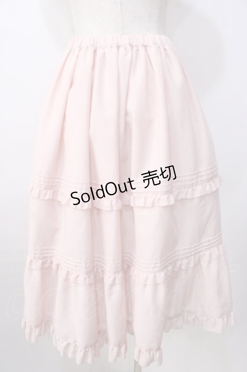 画像2: 【SALE】Melody BasKet / Bon Voyageスカート  ピンク Y-25-09-13-124-LO-SK-SZ-ZT312 (2)