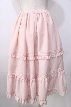 画像2: Melody BasKet / Bon Voyageスカート  ピンク Y-25-09-13-124-LO-SK-SZ-ZT312
