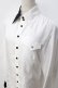 画像4: BPN FOR MEN / バイカラーシャツ M 白 Y-25-09-13-011-GO-BL-SZ-ZY (4)