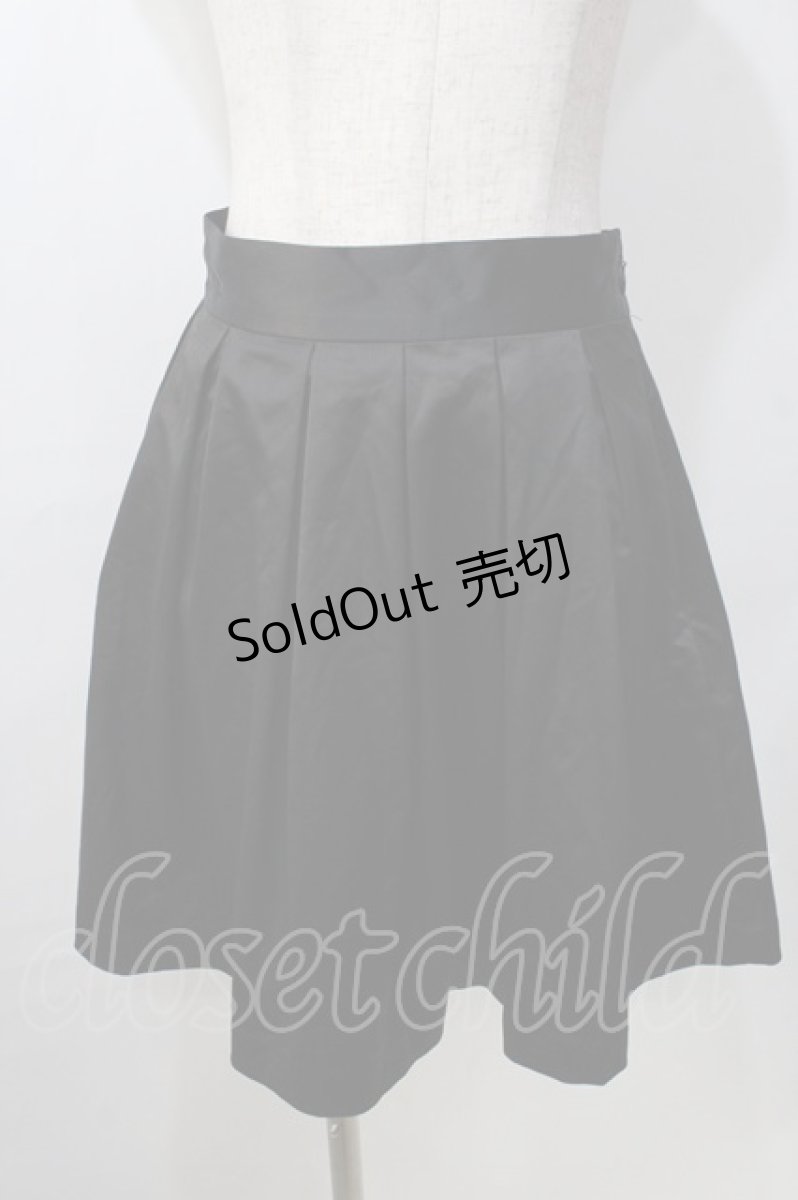 画像1: 【SALE】E hyphen world gallery / サテンスカート S 黒 Y-25-09-13-129-LO-SK-SZ-ZT393 (1)