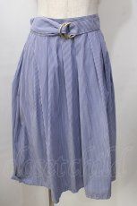 画像1: 【SALE】an another angelus / ストライプスカート F サックス Y-25-09-13-141-CA-SK-SZ-ZT357 (1)