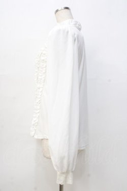 画像2: Qutie Frash / 大人パフスリーブブラウス  白 Y-25-09-13-015-QU-BL-SZ-ZY