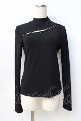 PUNK RAVE / Black Scar Top XS-S ブラック Y-25-09-13-016-PU-TO-SZ-ZY