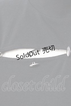 画像4: PUNK RAVE / Black Scar Top XS-S ブラック Y-25-09-13-016-PU-TO-SZ-ZY