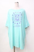 Candy Stripper / プリントTシャツ  ミント Y-25-09-13-023-PU-TO-SZ-ZY