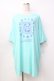 画像1: Candy Stripper / プリントTシャツ  ミント Y-25-09-13-023-PU-TO-SZ-ZT1021Y (1)