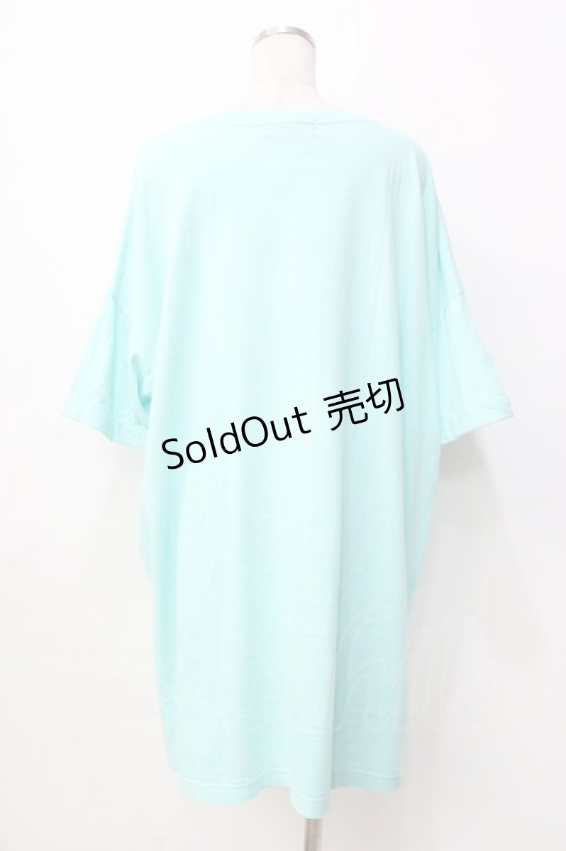 画像2: 【SALE】Candy Stripper / プリントTシャツ  ミント Y-25-09-13-023-PU-TO-SZ-ZT204 (2)