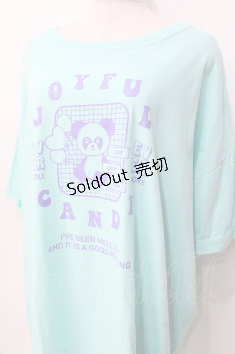 画像3: 【SALE】Candy Stripper / プリントTシャツ  ミント Y-25-09-13-023-PU-TO-SZ-ZT204 (3)