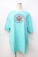 画像1: Candy Stripper / ベアプリントTシャツ  ミント Y-25-09-13-024-PU-TO-SZ-ZT1021Y (1)