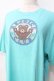 画像3: Candy Stripper / ベアプリントTシャツ  ミント Y-25-09-13-024-PU-TO-SZ-ZT1021Y (3)