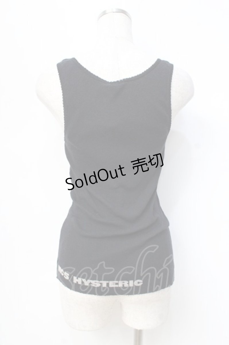 画像2: HYSTERIC GLAMOUR / MC5タンクトップ F 黒 Y-25-09-13-025-PU-TO-SZ-ZI (2)