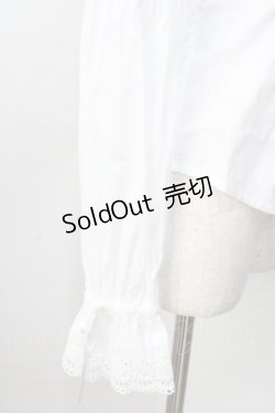 画像4: BABY,THE STARS SHINE BRIGHT / 後ろピンタックブラウス  白 Y-25-09-14-040-BA-BL-SZ-ZY