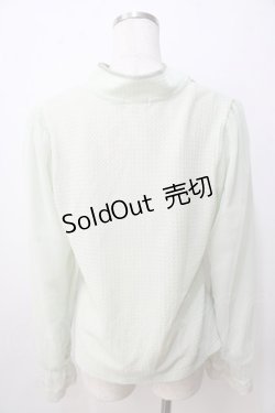 画像2: axes femme / 接触冷感ラメ刺繍Ｔシャツ F ミント Y-25-09-14-050-AX-TS-SZ-ZI