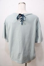 画像2: 【SALE】axes femme / レース編風マオカラートップス F ミント Y-25-09-14-051-AX-TO-SZ-ZT285 (2)