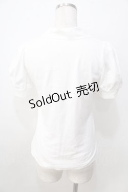 画像2: MILK / ロゴ刺繍ポロシャツ  ホワイト Y-25-09-14-056-ML-TO-SZ-ZY