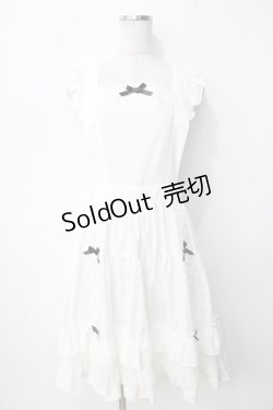 画像1: Innocent World / 大人になったアリスエプロン  黒×白 Y-25-09-14-060-IW-OP-SZ-ZY