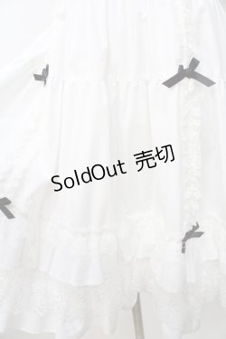 画像4: Innocent World / 大人になったアリスエプロン  黒×白 Y-25-09-14-060-IW-OP-SZ-ZY