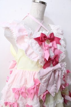 画像5: BABY,THE STARS SHINE BRIGHT / Cutie Whipped cream parfaitジャンパースカート  レモン Y-25-09-14-064-BA-OP-SZ-ZY