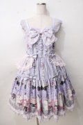 Angelic Pretty / Princess Puppyティアードジャンパースカート  ラベンダー Y-25-09-14-065-AP-OP-SZ-ZY