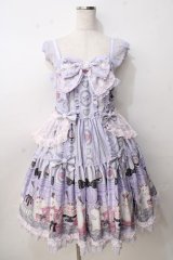 Angelic Pretty / Princess Puppyティアードジャンパースカート  ラベンダー Y-25-09-14-065-AP-OP-SZ-ZY